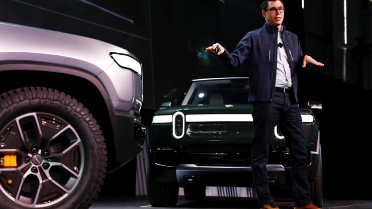 Rivian prices IPO at $78 a share, valuing electric vehicle company at $66.5 billion